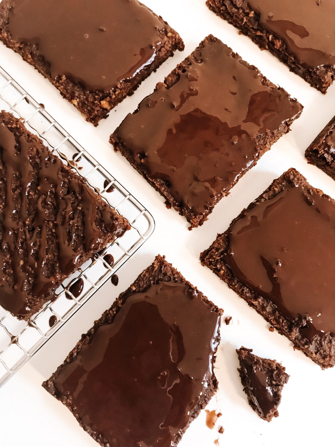 Kürbisbrownies_Foto Leckere Kürbisbrownies mit Schoko-Glasur