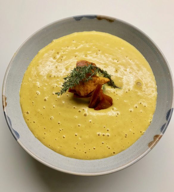 Kartoffel-Mango-Suppe